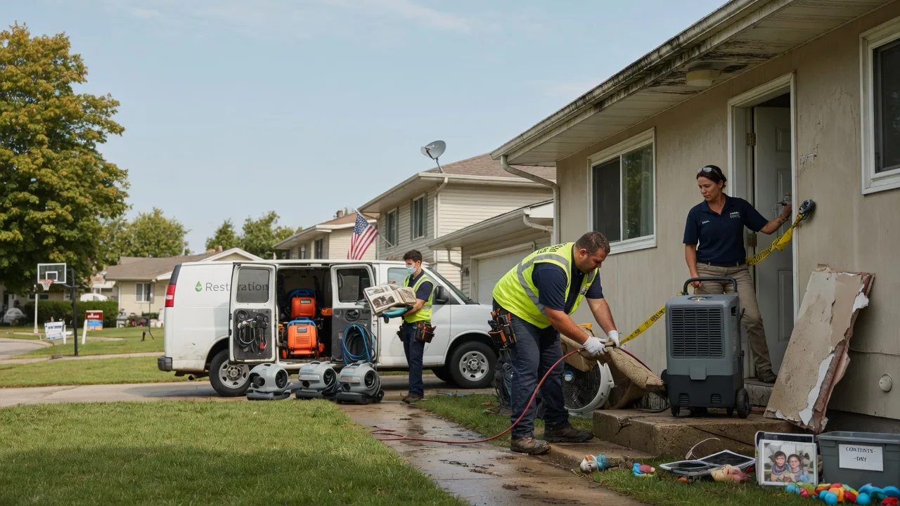 Water Damage Restoration in Temperance, MI near me